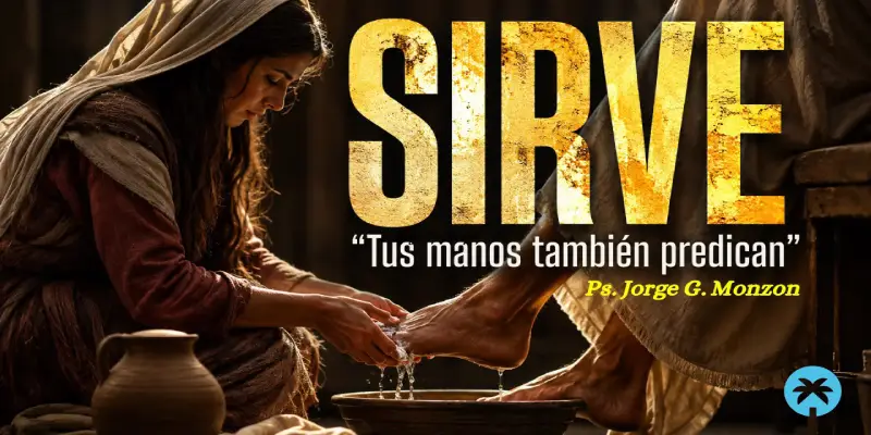 Sirve, tus manos también predican