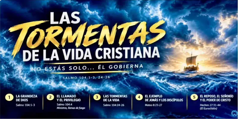 Las tormentas de la vida cristiana